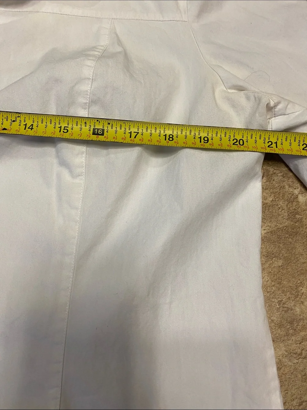 Vintage Girl’s White Women's Collared Button-Up Shirt Y2K-16